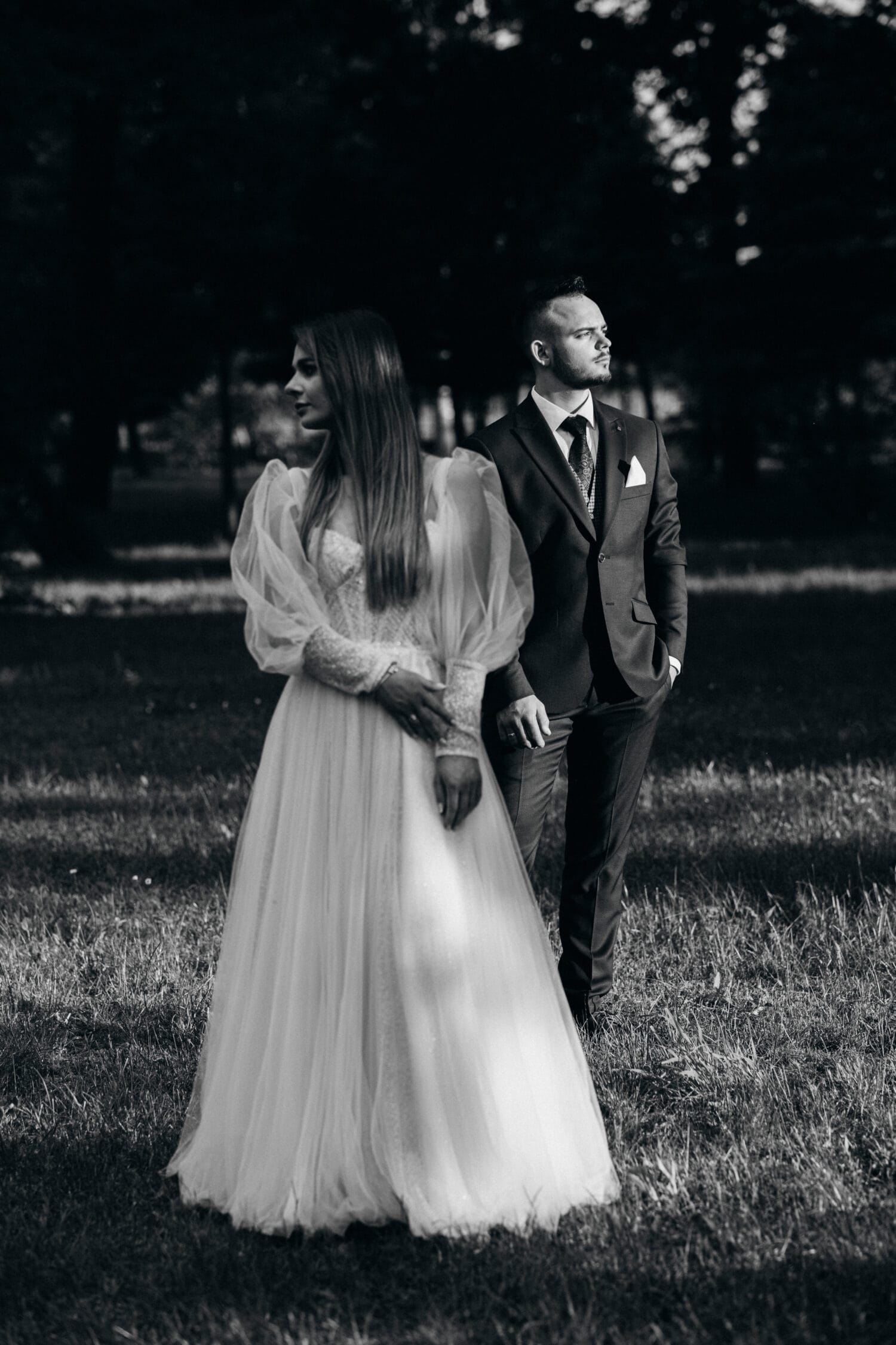 Paulina i Wojtek – portret ślubny